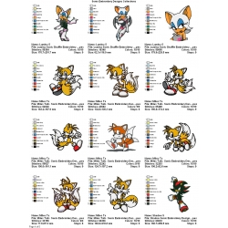 Sonic Embroidery Designs Collections 04